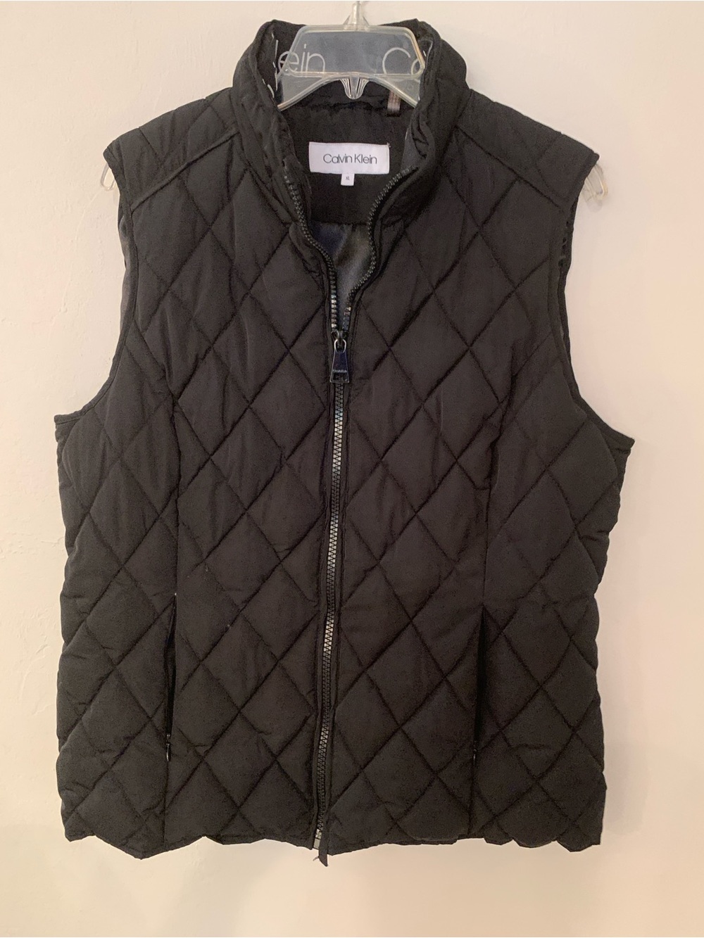 Calvin Klein Black Quilted Puffer Vest - XL